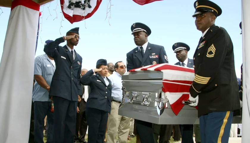 military funeral