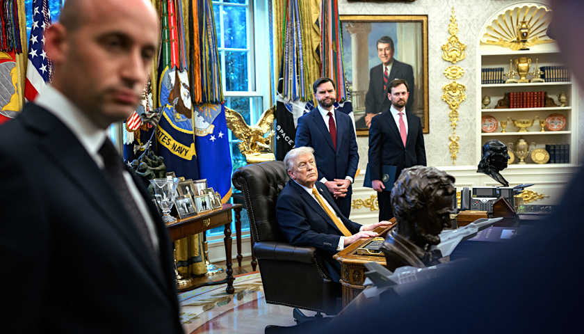 President Donald Trump and Video President Vance