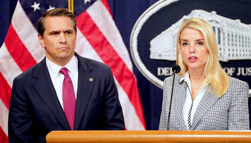 AG Pam Bondi and Deputy AG Todd Blanche