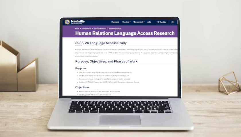 Nashville language research