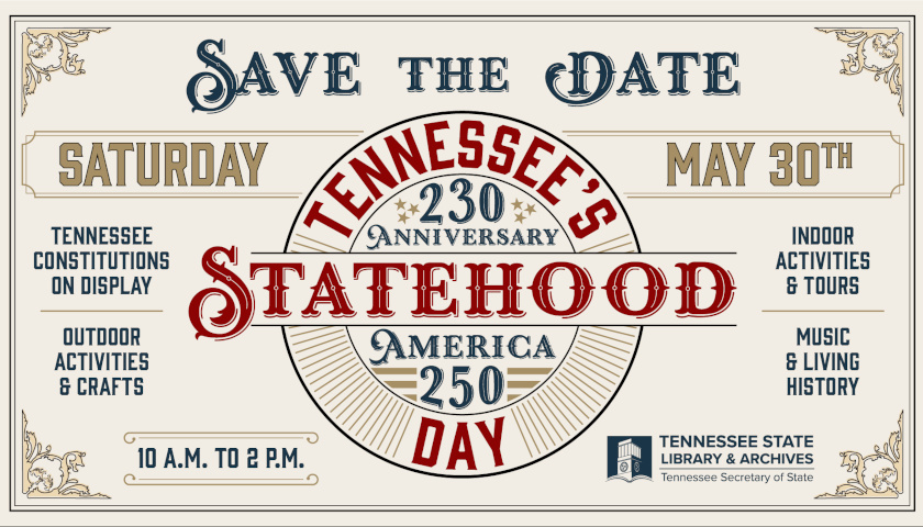 Tennessee Statehood Day 230
