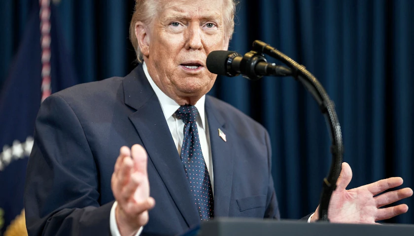 Trump speaking