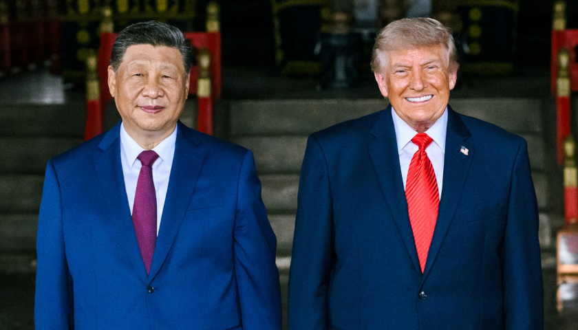 Presidents Xi Jinping and Donald Trump.