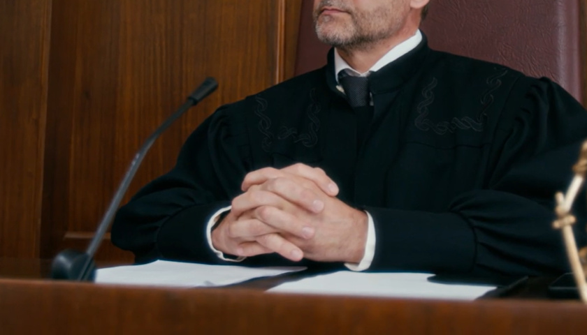 Court in session judge