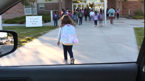School drop-off