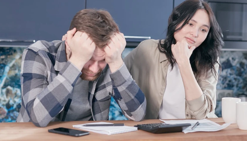 stressed finances