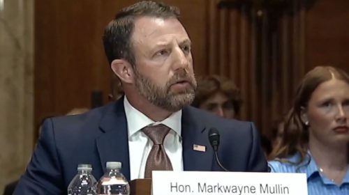 DHS Sec Markwayne Mullin