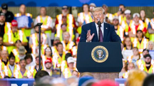 Trump at rally