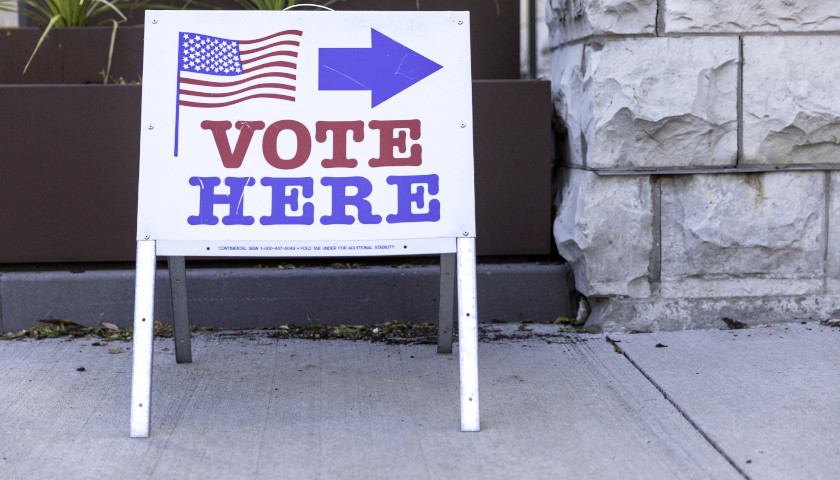 vote sign
