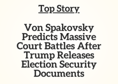 TN Top Story: Von Spakovsky Predicts Massive Court Battles After Trump Releases Election Security Documents
