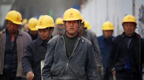 China workers