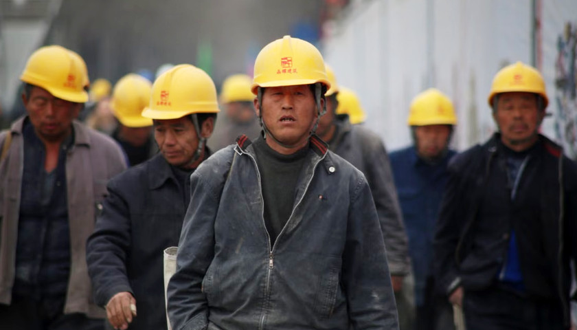 China workers