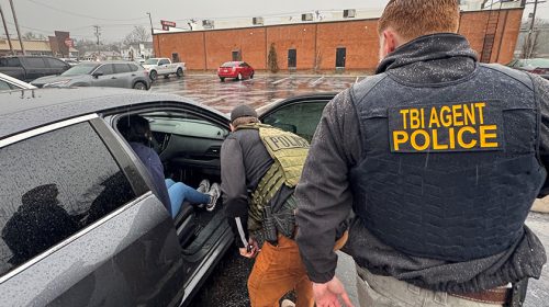 ICE agents arrests human traffickers