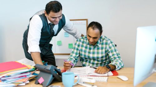 office workers