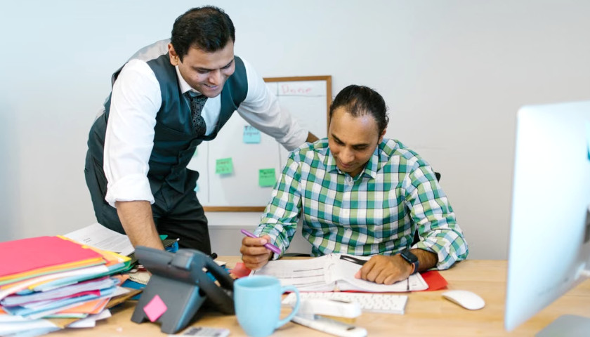 office workers