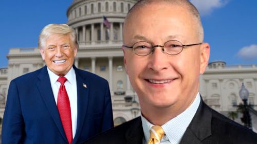 Brent Taylor and Donald Trump
