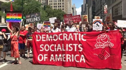 DSA supporters