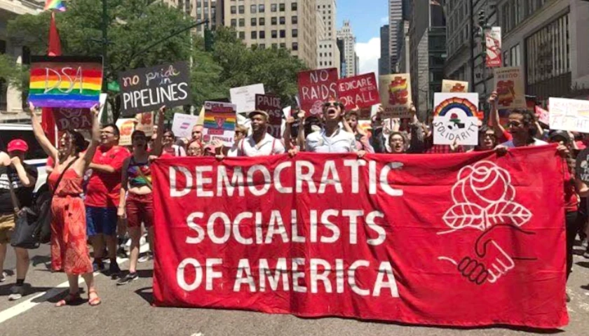 DSA supporters