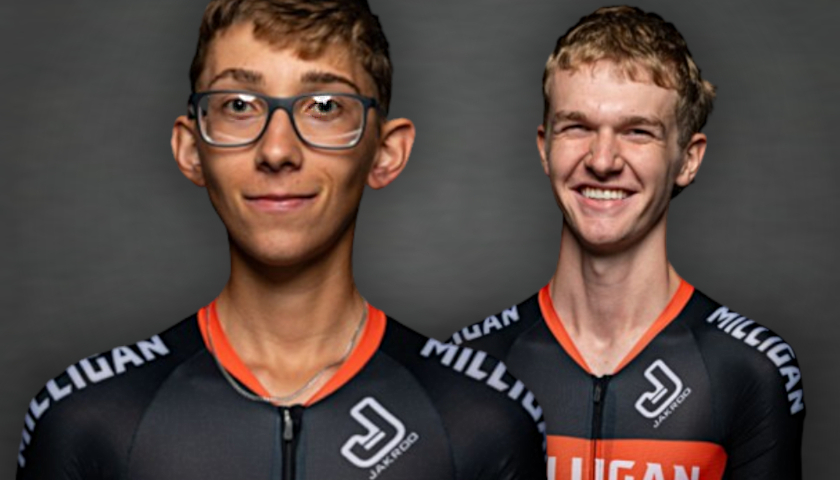 Haylan Engdahl (left) and Brayden Rogers (right)
