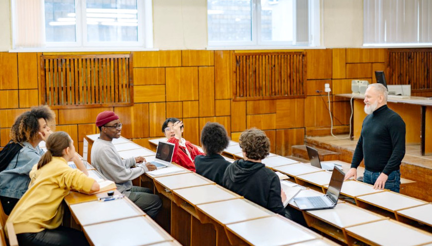 college classroom