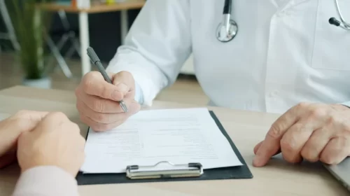 Doctor and patient