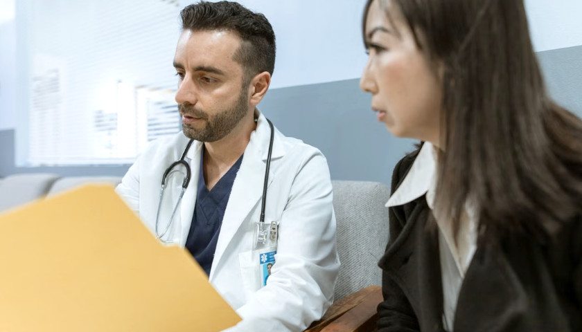 doctor and patient