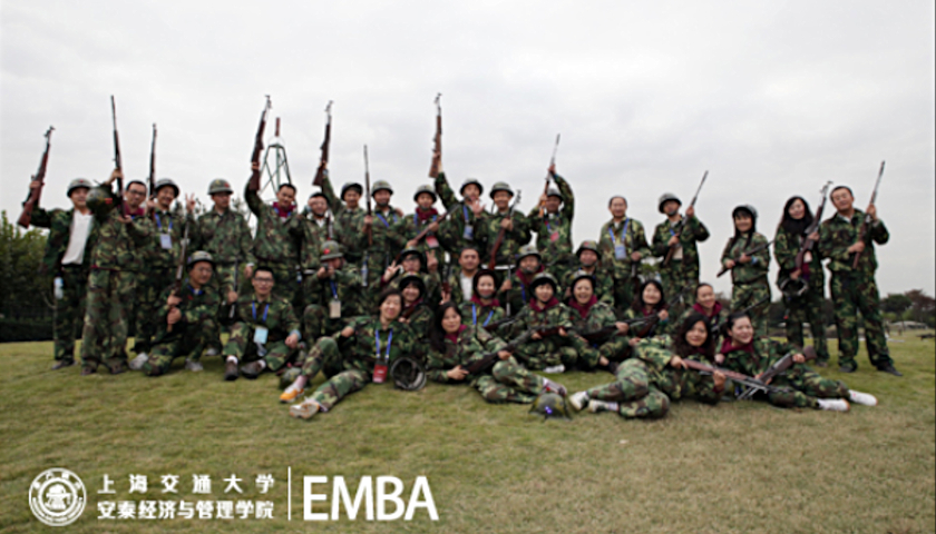 SJTU photos show students carrying rifles