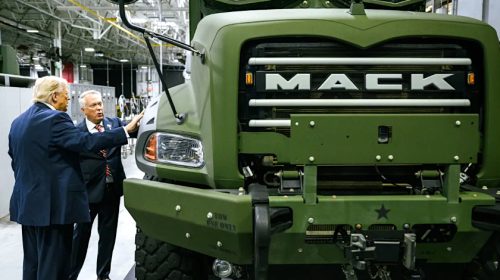 President Trump visits Mack in Pennsylvania