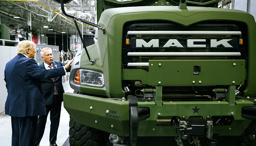 President Trump visits Mack in Pennsylvania