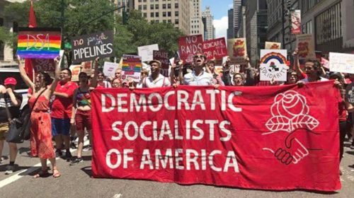 DSA supporters