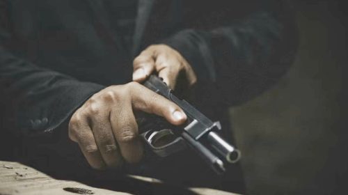 hand gun
