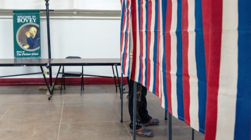 person voting
