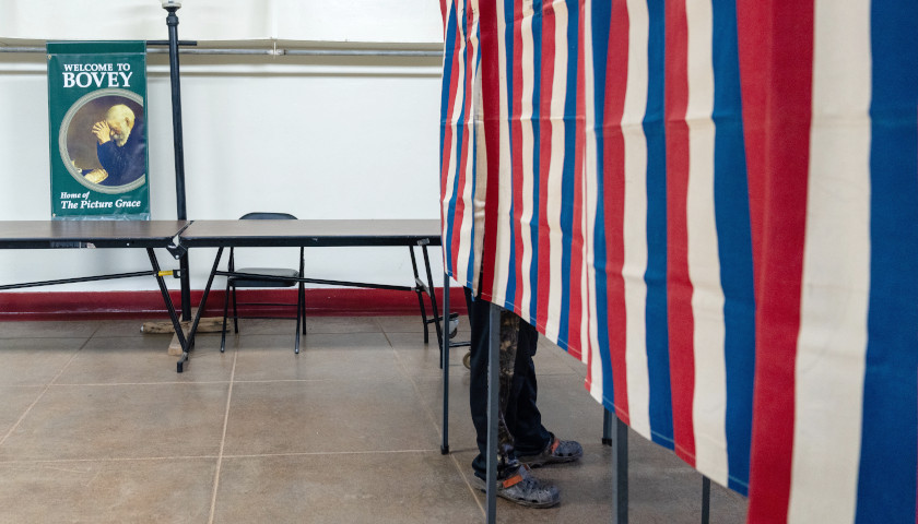person voting