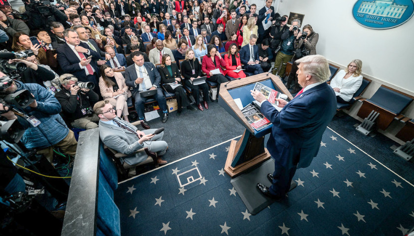 Trump speaking