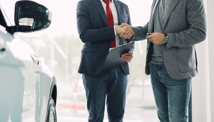 car salesman