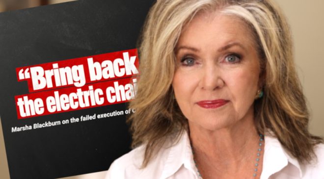 Blackburn Pledges to ‘Bring Back Electric Chair’ for Rapid Executions if Elected Governor After Botched Execution of Convicted Killer