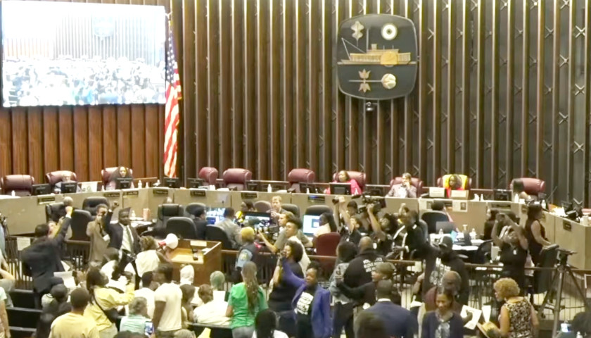 Memphis City Council Protest