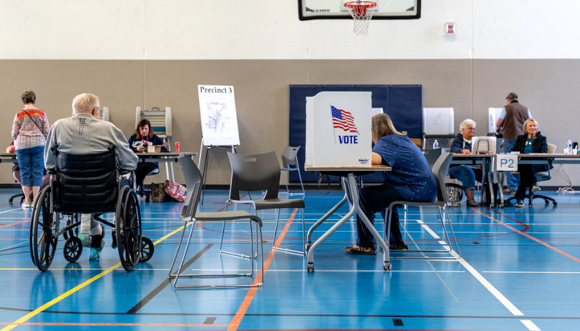 people voting